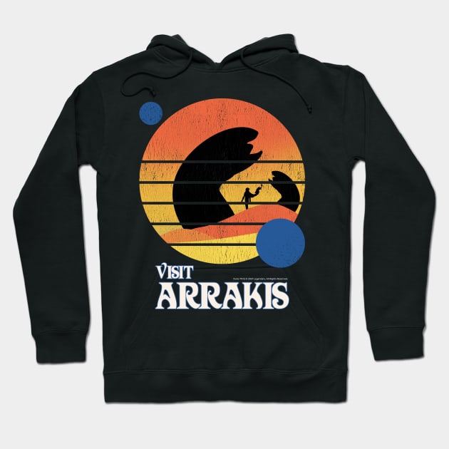Visit Arrakis Hoodie by Dream Artworks